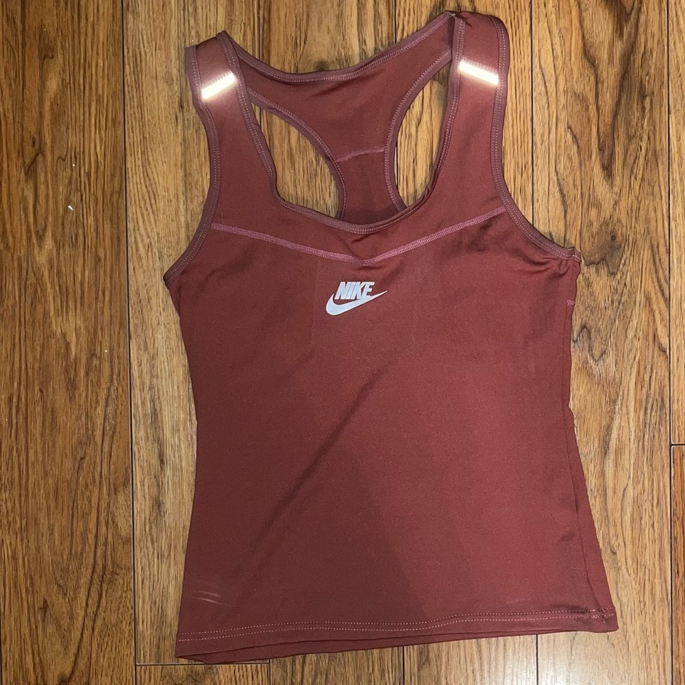 Nike Women's Maroon Tank Top